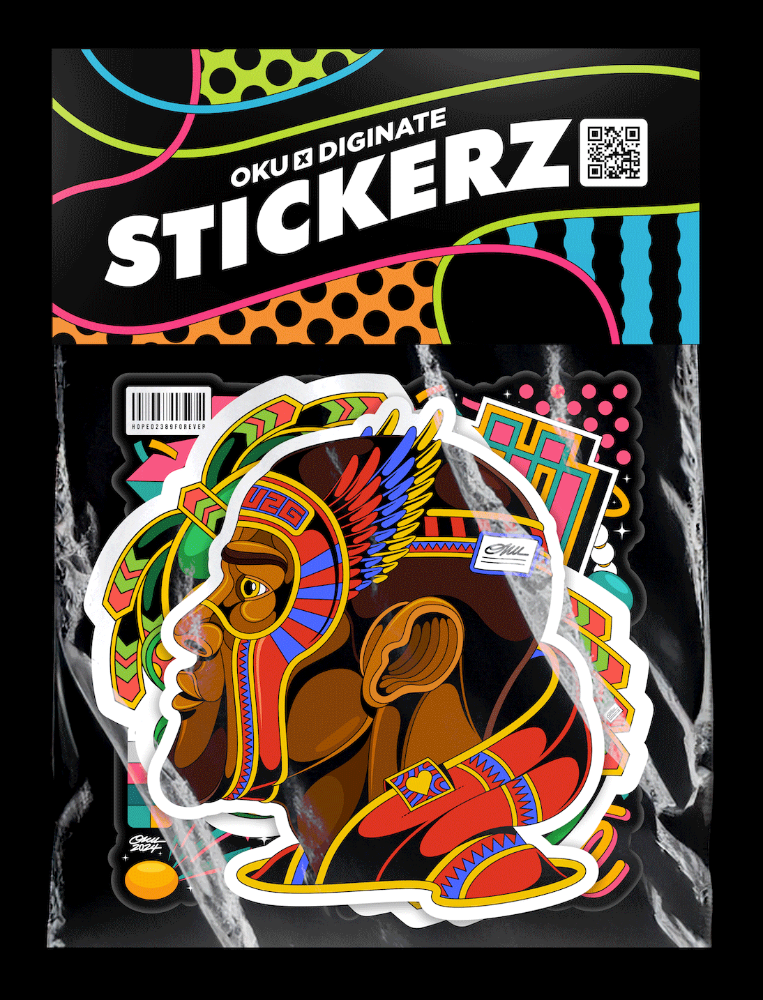 DAVID OKU x DIGINATE STICKERZ PACK